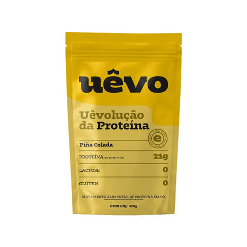 Proteína Sabor Piña Colada Uêvo 420g