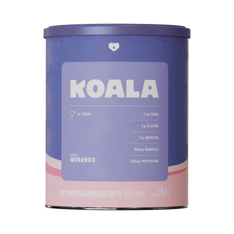 Bebida Noturna Sabor Morango Koala 264g