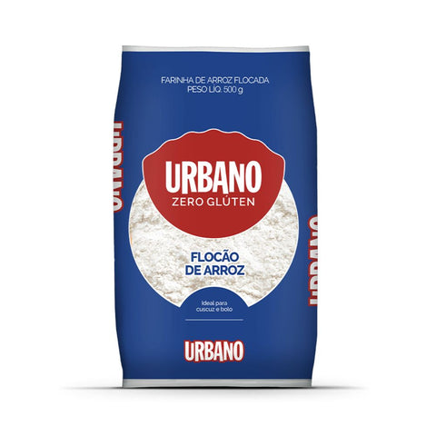 Flocão de Arroz Zero Glúten Urbano 500g