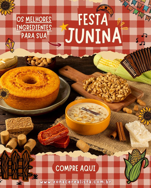 Os melhores ingredientes para sua Festa Junina você encontra aqui! 🤠🌽
