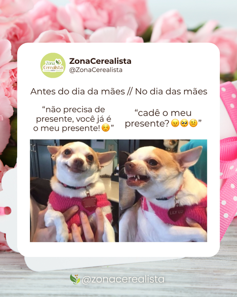 Dia das Mães - Quem não gosta de um presentinho, né? 😁🎁💐