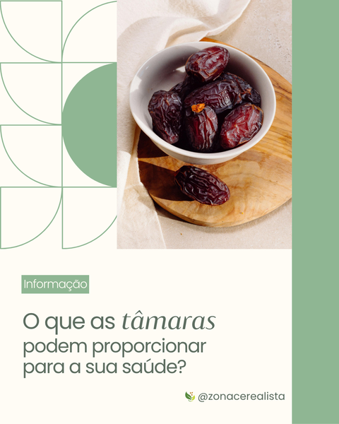 O que as tâmaras podem proporcionar à sua saúde? 🩺