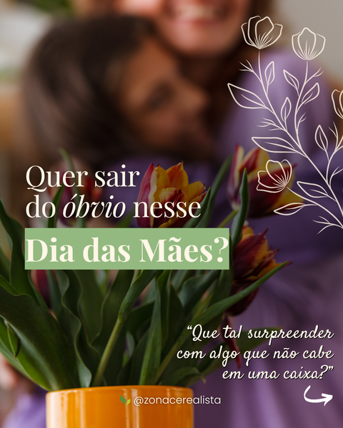 Quer sair do óbvio nesse Dia das Mães? 🎁👩‍👧
