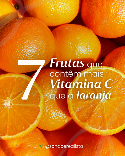 7 Frutas que contêm mais Vitamina C que a laranja 🍊✨