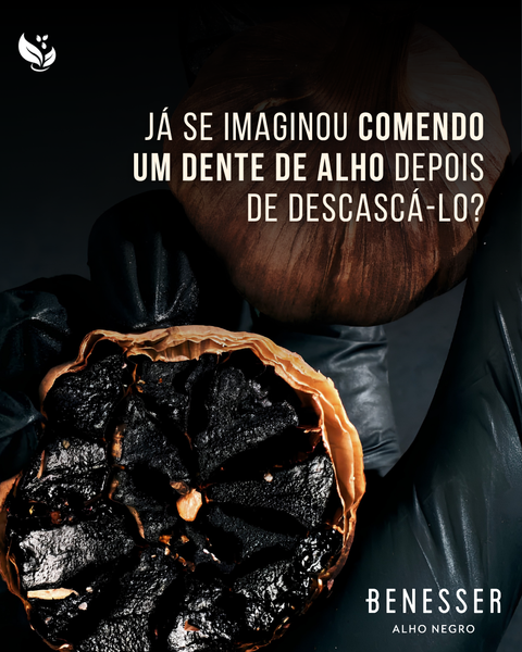 🧄 Você já experimentou Alho Negro? 🖤