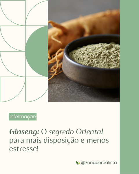 🌿 Ginseng: O segredo Oriental para mais disposição e menos estresse!