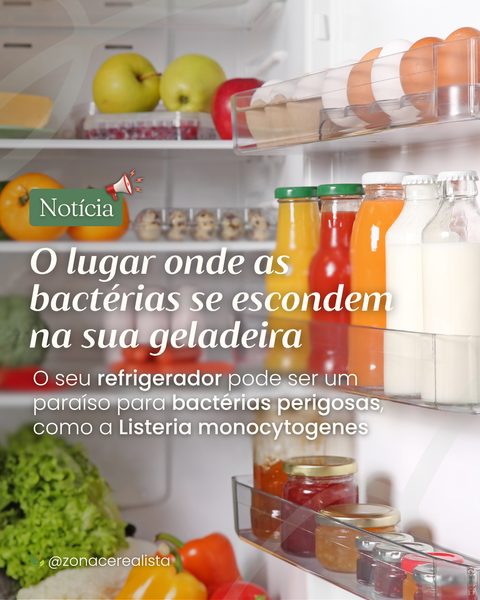 🧊 O lugar onde as bactérias se escondem na sua geladeira (e como evitar isso!) 🦠❄️