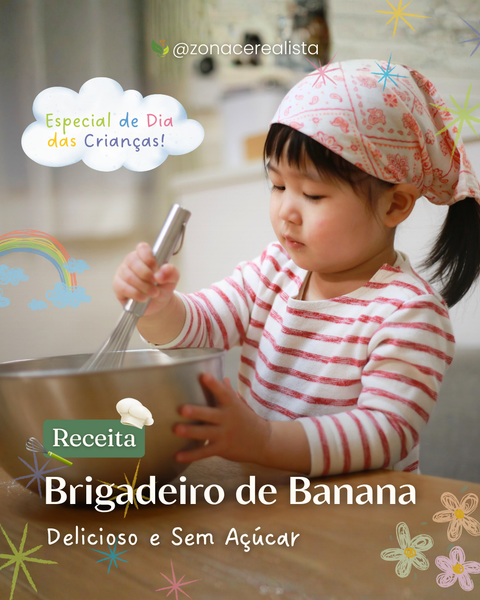 🍫🍌 Brigadeiro de Banana - Especial de Dia das Crianças! 🍭🎡