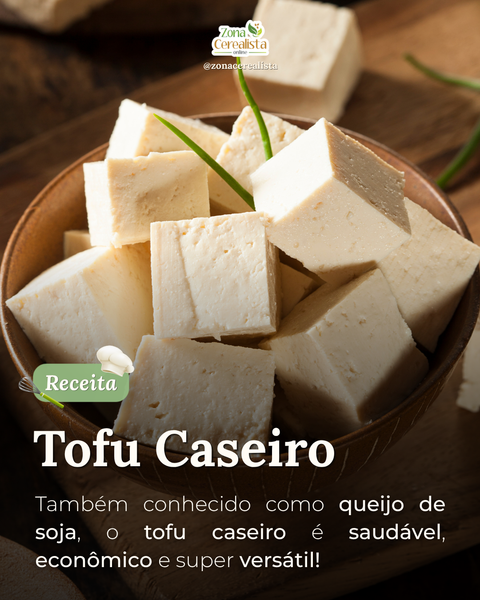Receita: Tofu Caseiro 🌱