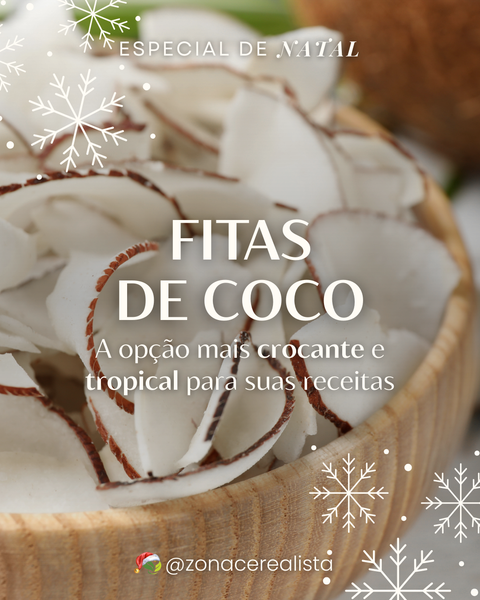 Fitas de coco: a opção mais crocante e tropical para suas receitas 🥥🌴