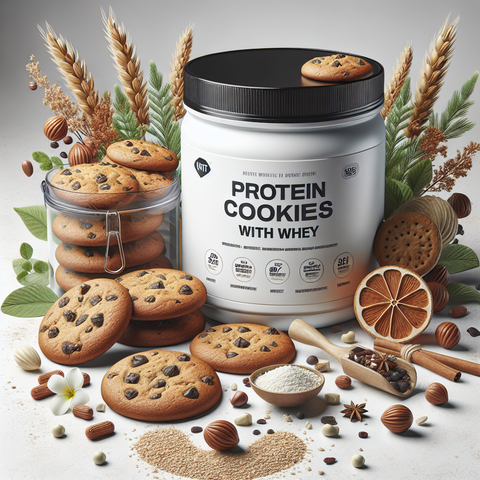 Cookies Proteicos com Whey: Uma Opção Nutritiva e Irresistível