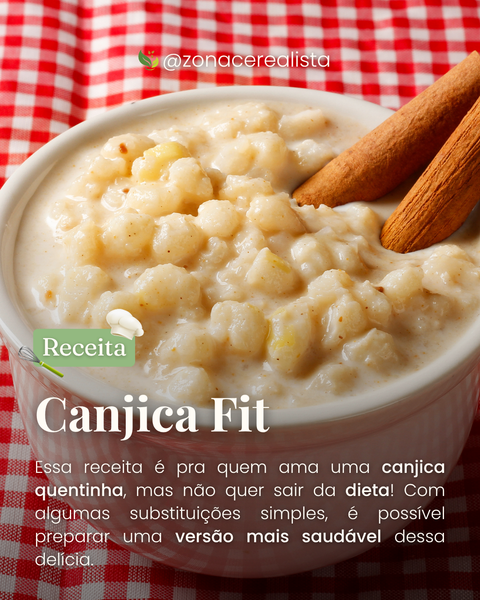 Receita de Festa Junina: Canjica Fit 😋🥣