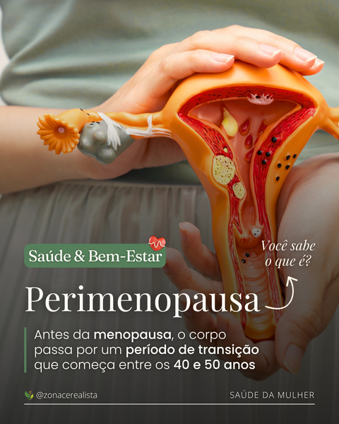 Saúde da Mulher: Você já ouviu falar em Perimenopausa? 👩💭