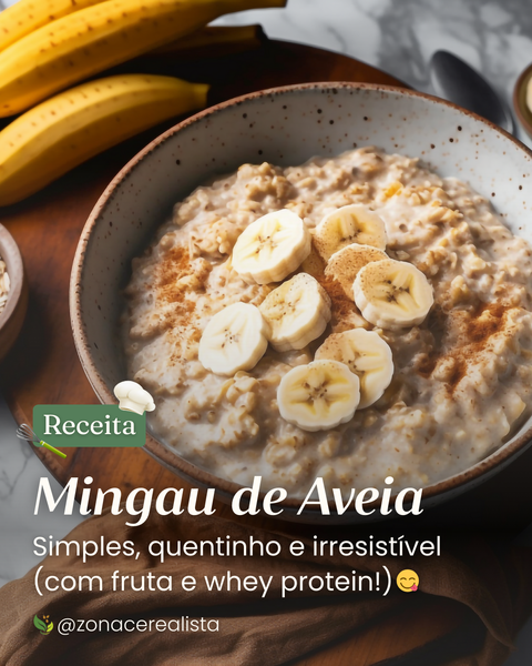 Receita: Mingau de Aveia 🥣