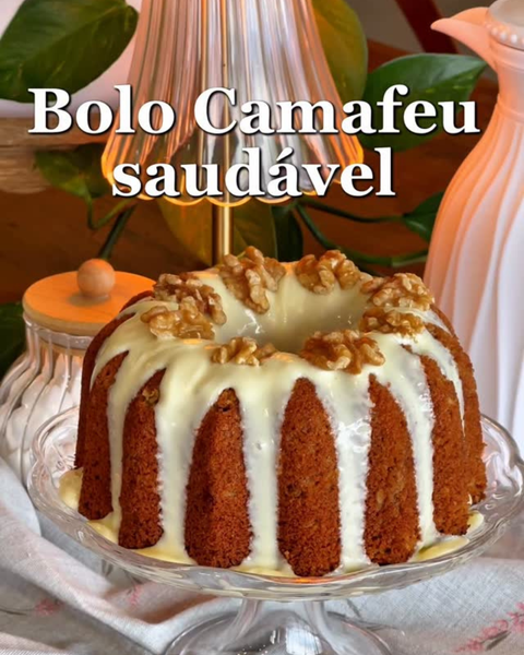 Receita Especial: Bolo Camafeu Saudável 🍰