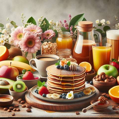 Receitas Saudáveis para um Café da Manhã Especial de Dia das Mães