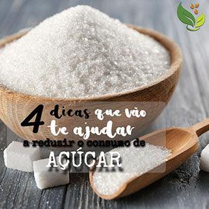 4 Dicas que vão te ajudar a reduzir o consumo de açúcar