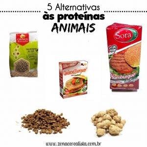 5 ALTERNATIVAS ÀS PROTEÍNAS ANIMAIS