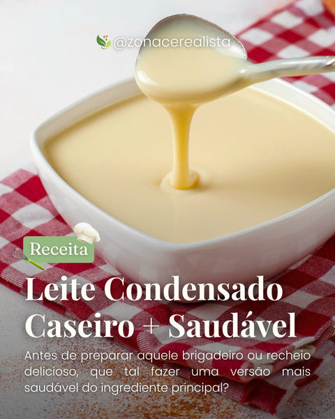 Receita: Leite Condensado Caseiro + Saudável 🥛😍