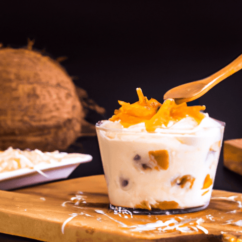 Cocada Cremosa Fitness: Delicie-se com uma Sobremesa Saudável e Saborosa - Zona Cerealista Online