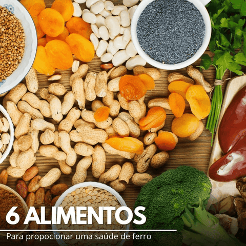 6 Alimentos para proporcionar uma Saúde de Ferro - Zona Cerealista Online