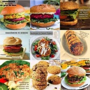 9 RECEITAS DE HAMBÚRGUERES VEGANOS!