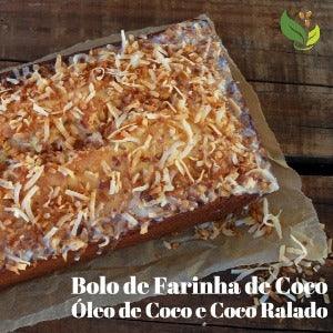 bolo de farinha de coco