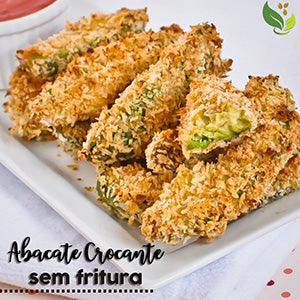 Abacate Crocante sem Fritura