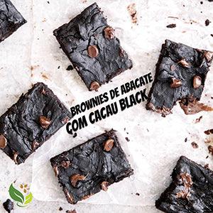 Brownies de Abacate com Cacau Black