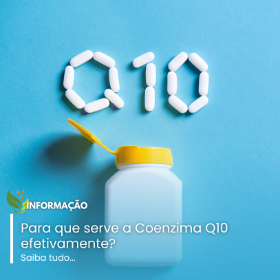 Para que serve a Coenzima Q10 efetivamente?
