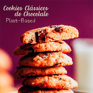 Cookies Clássicos de Chocolate Plant-Based - Zona Cerealista Online