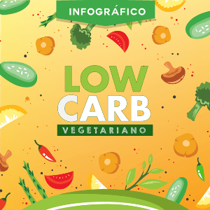 Dieta Low Carb Vegetariana - Infográfico! - Zona Cerealista Online