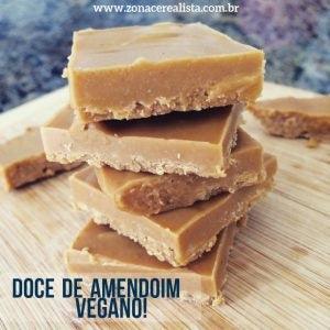 DOCE DE AMENDOIM VEGANO! - Zona Cerealista Online