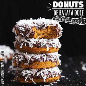 Donuts de Batata Doce Assados