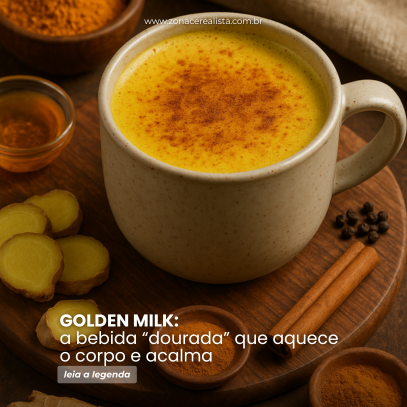 🥄✨ GOLDEN MILK: o ritual dourado que aquece o corpo e acalma a alma