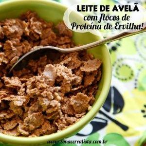 LEITE DE AVELÃ COM FLOCOS DE PROTEÍNA DE ERVILHA! – Zona Cerealista Online