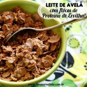 LEITE DE AVELÃ COM FLOCOS DE PROTEÍNA DE ERVILHA! - Zona Cerealista Online