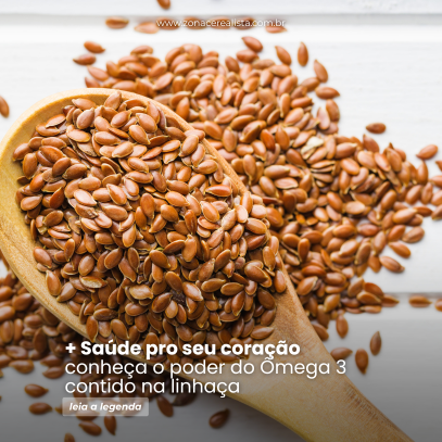A Semente que Cuida do Seu Coração: O Poder do Ômega-3 da Linhaça