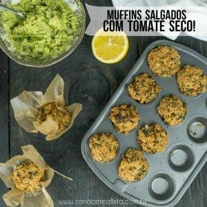 MINI MUFFINS SALGADOS COM TOMATE SECO! - Zona Cerealista Online