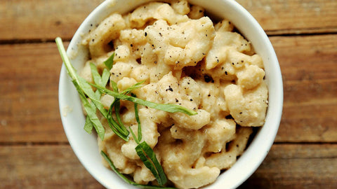 MACARRÃO BAIXO CARBO COM QUEIJO VEGANO - Zona Cerealista Online