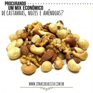 Procurando um mix econômico de castanhas, nozes e amêndoas? - Zona Cerealista Online