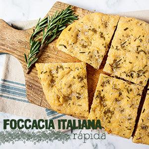 Foccacia Italiana Rápida! - Zona Cerealista Online