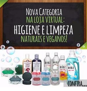 PRODUTOS DE HIGIENE E LIMPEZA NATURAIS E VEGANOS!