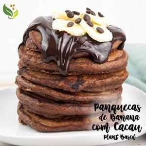 Panquecas de Banana com Cacau