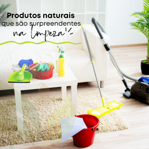 Produtos naturais surpreendentes na limpeza - Zona Cerealista Online