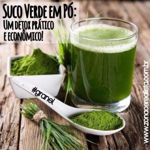 SUCO VERDE EM PÓ A GRANEL: Um detox prático e econômico!