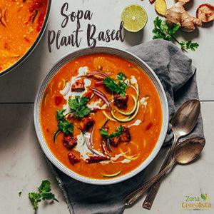 Sopa de Shitake para aquecer neste outono #PlantBased - Zona Cerealista Online