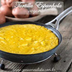 TORTILLA ESPANHOLA VEGANA!