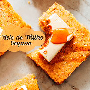 Bolo de Milho Vegano - Zona Cerealista Online