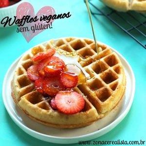 WAFFLES VEGANOS E SEM GLÚTEN